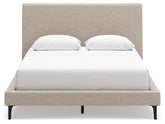 Cielden Queen Upholstered Bed, Dresser and 2 Nightstands